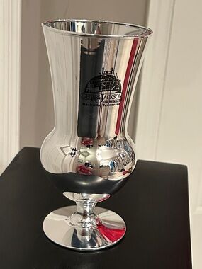 Silver tone Pedestal Home Accent General Jackson Showboat Nashville, TN